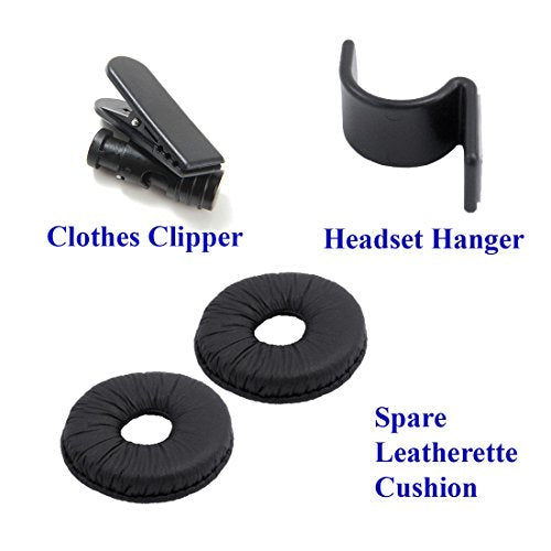 2.5 mm Headset, Noise Cancel Mic, Shock Protection Swiveling Speaker - size: Superb Binaural