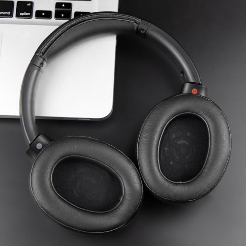 SOULWIT Earpads for Sony WH-XB900N (Not Fit WH-XB910N) - Black | Also for WH-CH710N/WH-CH720N/WH-RF400/MDR-RF895RK Headphones - color: Black