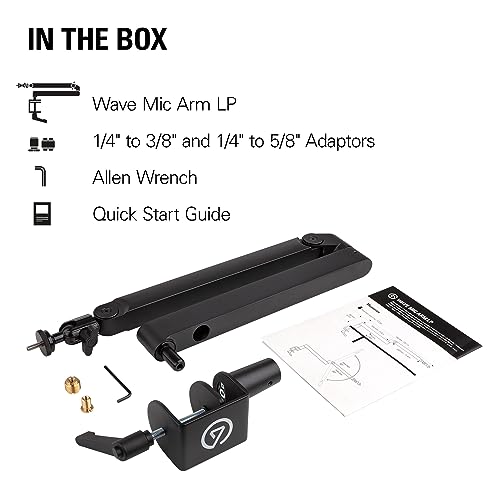 Elgato Wave Mic Arm Low Profile Microphone Boom Arm - style: Low Profile