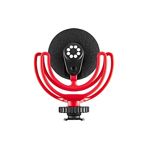 JOBY Wavo On-Camera Vlogging Compact Microphone Super Cardioid Pattern with Rycote Duo-Lyre for Smartphone, CSC, Mirrorless, Vlogging, Youtuber, Podcast, IRL, Content Creators | Supplied with both a cable for mobile phones (TRRS) and cameras (TRS) this, I