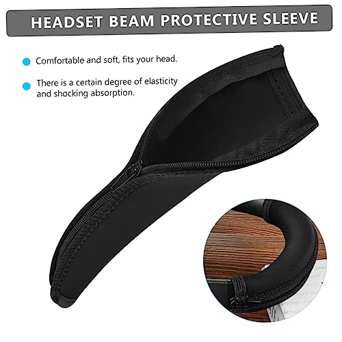 Headphone Headband Cover for Neoprene Zipper Cushion Protector Durable Headband Pad Compatible with Bose Qcii Headphones