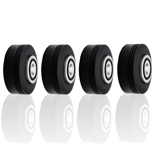 Preffair SP5020B 4Pcs HiFi Turntable Isolation Feet Speaker Foot Pads Amplifier Chassis Aluminum Isolation Feet Non-Slip Stand Feet Shock Absorber for DAC HiFi Amplifier (Stainless Steel Beads) - color: Stainless Steel Beads