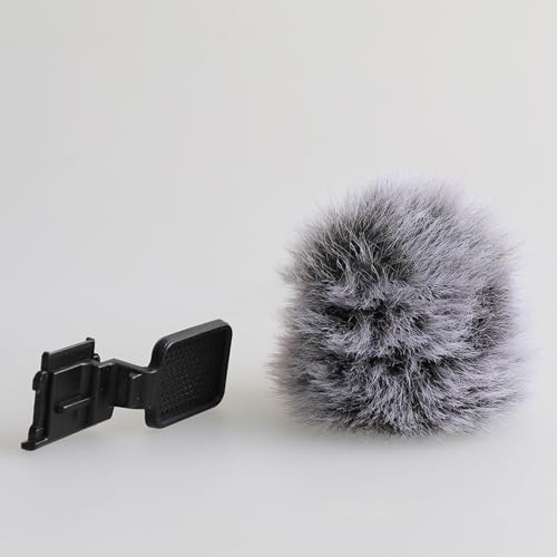 Soft Artifical Furry Muff Windshield for ZV1 VLOG Microphones Windproof Cover Improve Experience
