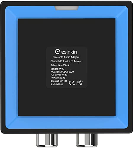 Esinkin Wireless Audio Receiver for Music Streaming Sound System Works with Smart Phones, Tablets and Car, Wireless Adapter for Speakers - size: Small