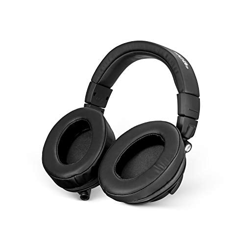 Brainwavz Replacement Earpads for ATH M50X, M50BT, Steelseries Arctis, Pro Wireless & Stealth 600, HyperX Cloud, AKG, SHURE, Philips & Many More Headphones, Memory Foam Ear Pad Cushions, Black Oval - color: Black