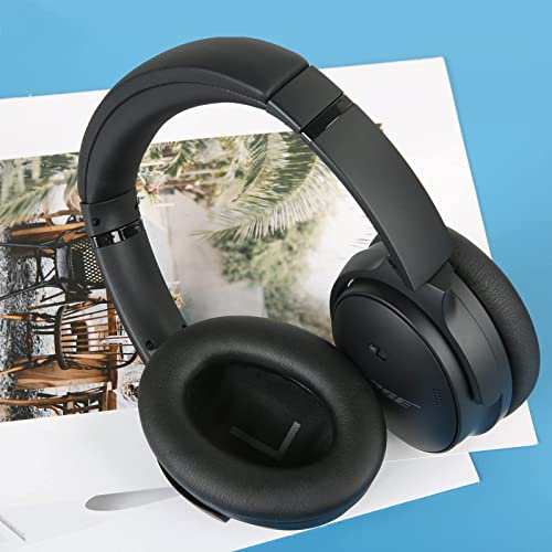 Earpads for Bose QuietComfort 45 QC45 QC35 ii QC35 Ear Pads Headphones Ear Cushions Replacement with Upgraded Memory Foam - color: QC45 Black