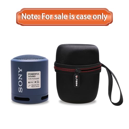 Case for Sony SRS-XB100/SRSXB13 Wireless Bluetooth Speaker Blue | Hard Carrying Travel Case for Sony SRS-XB100/SRSXB13 Wireless Bluetooth Portable Lightweight Speaker - color: White