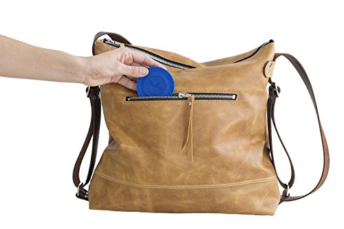Budley - Tangle-Free Earphone/Earbud Case, Compact Storage System, Silicone (Royal Blue, Set of 1) - color: Royal Blue