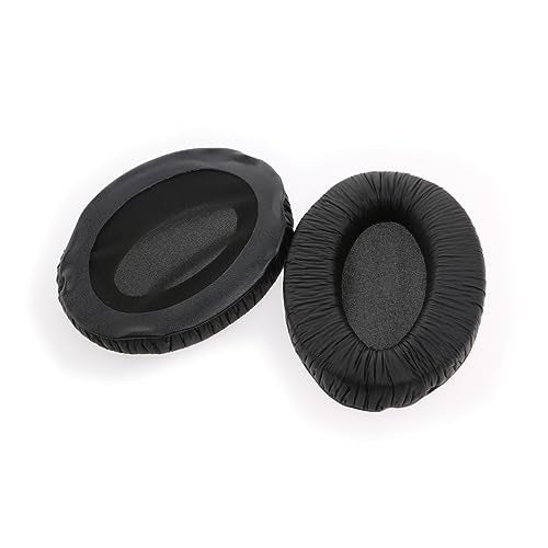 POPETPOP High-Performance Replacement Ear Pads Comfortable Ear Cushions Black Earpads for Headphones Noise-Isolating Design Sturdy Foam Material