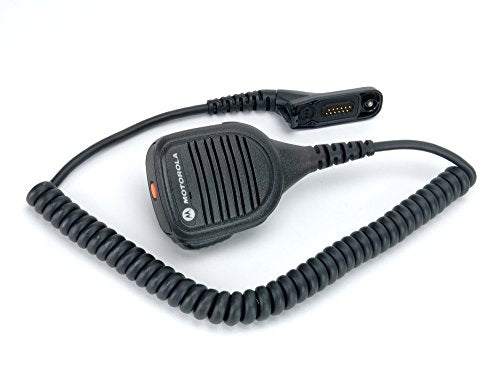 Motorola PMMN4062A Remote Speaker Microphone with Impres Audio (Black) - color: PMMN4062A