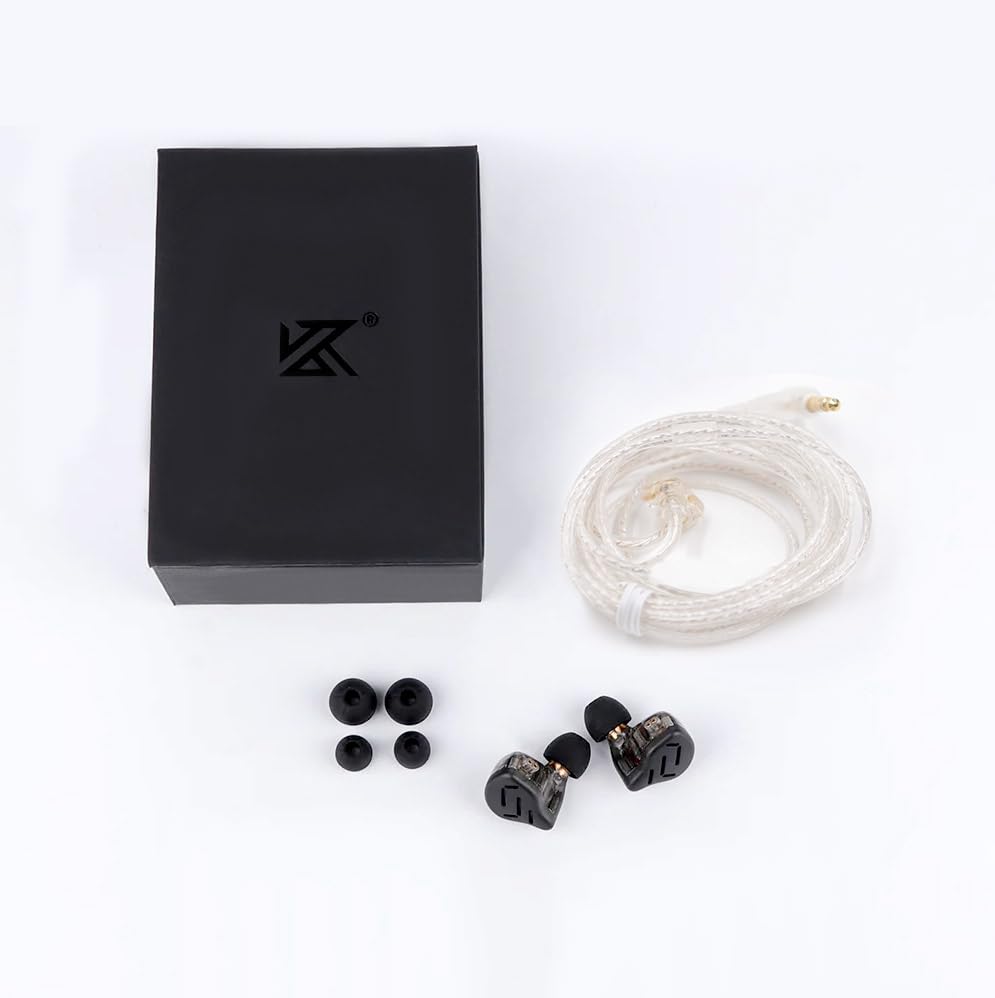 KZ Zax in Ear Monitor Headphones, 7BA+1DD Hybrid IEM