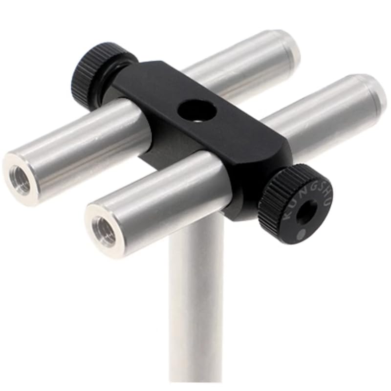 1pc OMPC12 Connector /05 Series 12mm/12.7mm Optical Angle/Universal/6mm - style: Parallel adapter\ with M4 mounting hole