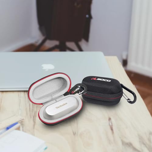 RLSOCO Carrying Case for Technics EAH-AZ100 Reference Class Hi-Fi Wireless Earbuds (Case Only)