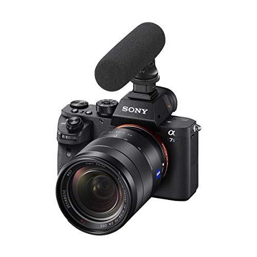 Sony ECMGZ1M Gun / Zoom Microphone (Black) | Mode records audio level corresponding to length, Mic, Mode records super directional