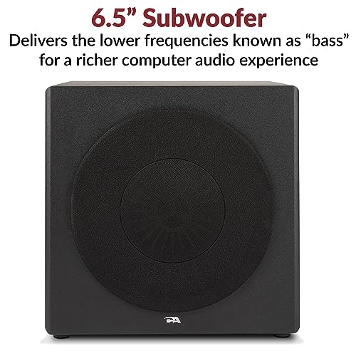 Cyber Acoustics CA-3908 2.1 Speaker System, 92W, Subwoofer