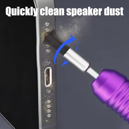 Phone Charger Cleaner Small Cleaning Repair Tool | 10-Piece Mobile Phone PC Clean Brush for Speaker Keyboard Headphone Laptop Tablet Earbud Motherboard PCB USB Port - color: 3.0mm handle