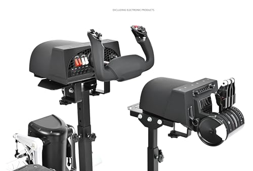 Marada Racing Flight Simulator Cockpit with Red Seat for Sim Flight Racing