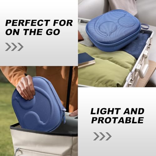 Hard Case for JBL Headphones, Blue | Compatible with JBL Junior 320/ 320BT/Junior 470NC/JR 460NC/ Tune 520BT 510BT 720BT 770NC 670NC/ Live 670NC 770NC Headphone - color: Blue