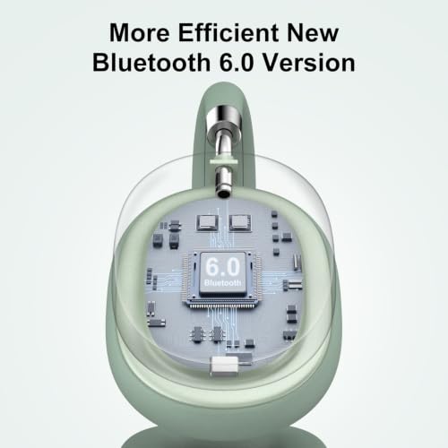 Srhythm NiceComfort 95 Hybrid Noise Cancelling Headphones Wireless | Bluetooth with Transparency,ENC,HD Sound,Slim Headphones Lightweight - color: Mint Green