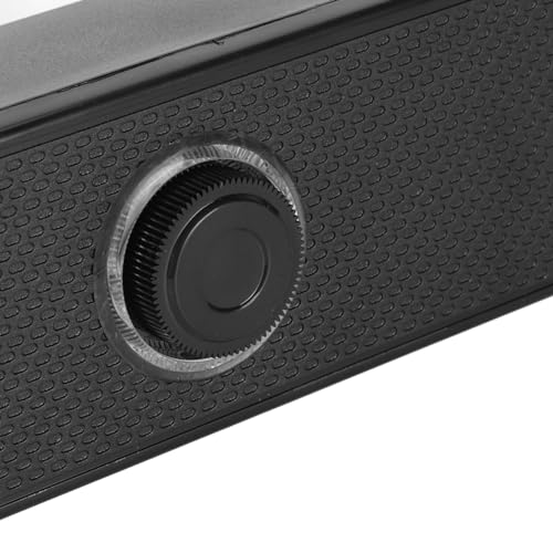 Brrnoo PC Speakers, Desktop Speakers Sound Bar Computer Sound Bar Mini Sound Bar Laptop Speaker Computer Speaker for Desktop Monitor, PC, Laptop, Tablets