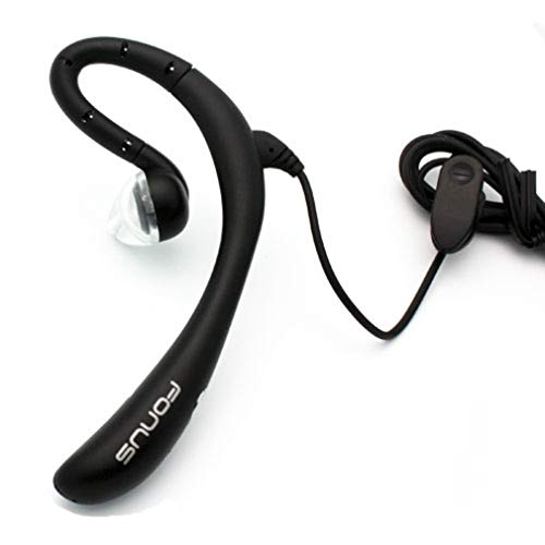 Earphone w Mic Wired Mono Headset Compatible with Samsung Galaxy A23,A14,A13,A03s - Headphone 3.5mm Single Earbud Hands-Free