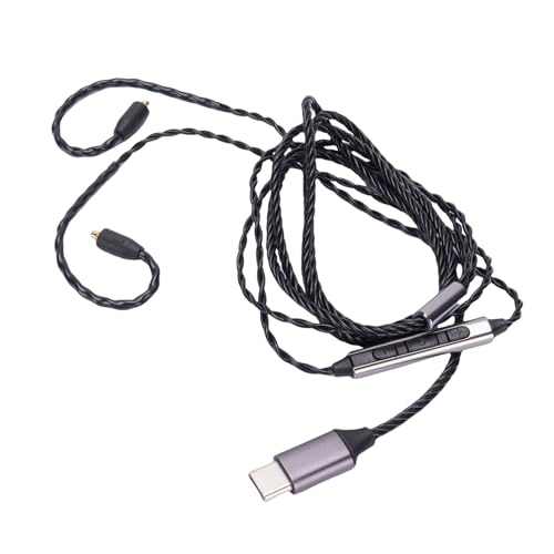 Zopsc MMCX to USB C Headphone Cable with Microphone