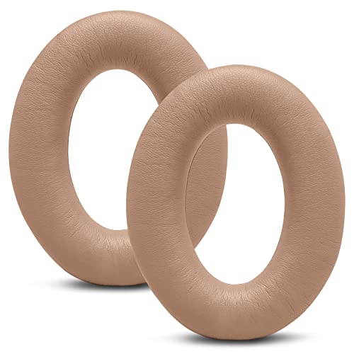 WC Wicked Cushions Upgraded Replacement Ear Pads for Bose Headphones - Compatible with QC15 / QC25 / QC35 & 35 ii / QC2 / AE2 / AE2i / AE2W / Soundlink - Softer Leather, Luxury Memory Foam | Beige - color: Beige
