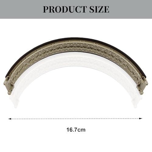 Replacement Studio Pro Headband Top Head Band Repair Parts Accessories Arch Band Compatible with Beats Studio Pro 2023(Model A2924) Headphones (Deep Brown) - color: Deep Brown