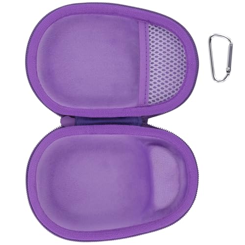 Aenllosi Hard Case for JBL Clip 5 Speaker, Purple | EVA case construction, Water-resistant design, Dust-resistant design, Protective case only - color: Purple