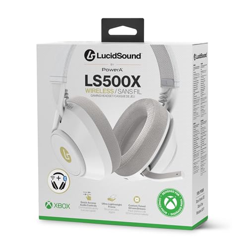 LucidSound LS500X Wireless Gaming Headset for XBOX Series X|S - White - color: White