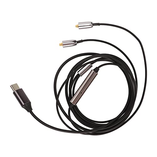 Gavigain Headphone Sound Cable Type C to MMCX Professional Replacement Cable Detachable Earphones Cable for SE215 315 535 846 Type C Headphone Cable Headset Audio Cable