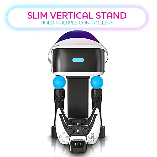 Skywin VR Charging Stand for Gamers, PSVR Charging Station to Showcase, Display, and Charge Your PS5 & Controller – Ideal Holiday Present & Birthday Gift (PlayStation 5) - color: PlayStation 5