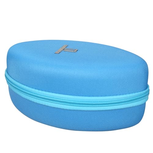 Tourmate Hard Case for iJoy Lilo & Stitch Headphones, Blue, Case Only | Shockproof EVA shell, fits iJoy Lilo & Stitch foldable headphones, soft lining, mesh pocket for cable, blue, travel case - color: Blue