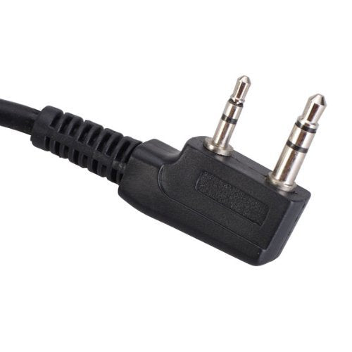 G Shape Earpiece Headset PTT for 2 PIN Kenwood Baofeng Puxing Quansheng Weierwei Wouxun Radio Px-777 Px-777 Plus Px-666 Px-3288 Px-888 Tg-k4at Tg-2at Vev-3288s Vev-6288 Etc.