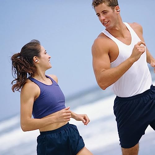 Wireless Earbuds,Wireless Ear Clip Bone Conduction Headphones,Open Sport Bone Earbuds,Bluetooth 5.3 Bone Conduction Head,Running Workout Painless Wearing Earring Earphone,for iOS Android Samsung