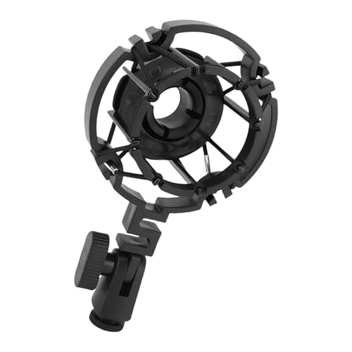 ABS Microphone Shock Mount for C2000 C3000 C4000 C214 C314 C414, Anti Vibration Mic Holder Clip for Studio Recording Boom Arm Stand