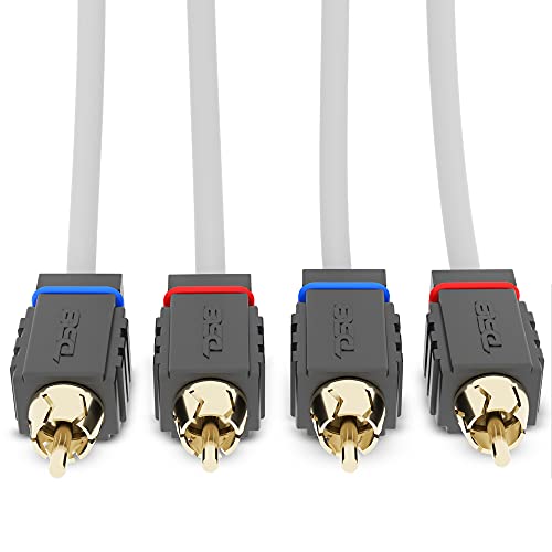 DS18 MOFCR-3FT 2 Channels OFC Marine RCA Audio Stereo Cable - 3 Feet - style: 3 Ft