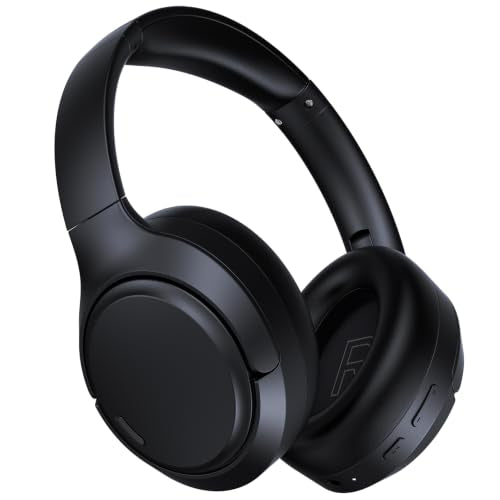 TAGRY Hybrid Headphones Wireless, Hi-Res Audio, Transparency Mode Headphone for Travel Office