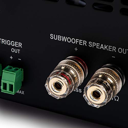 OSD Audio SMP1000 모노 1000W 클래스 D 서브 우퍼 앰프, DSP 앱 컨트롤, LED 스크린 (SMP1000DSP) - size: 1000W DSP