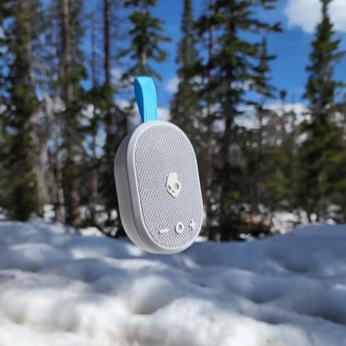 Skullcandy Ounce Wireless Bluetooth Speaker - IPX7 Waterproof Mini Portable Speaker with 16 Hour Battery, Downward Firing Passive Radiator, and Ballistic Nylon Carry Strap