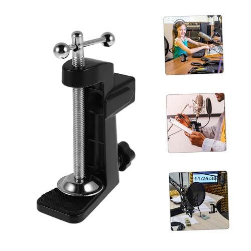 SUPVOX Adjustable Metal Base Boom Arm for Live Streaming Easy Tool Assembly Flexible Positioning for Condenser Microphones
