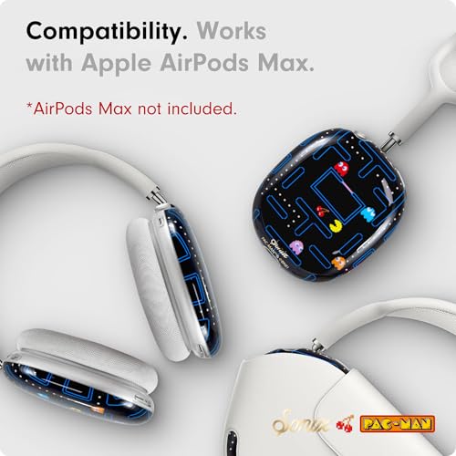 Sonix Protective Case Cover for AirPods Max 2 & 1 | Stylish TPU Hard Shell Ear Cup Headphones Covers | PAC-MAN - color: Pac-Man
