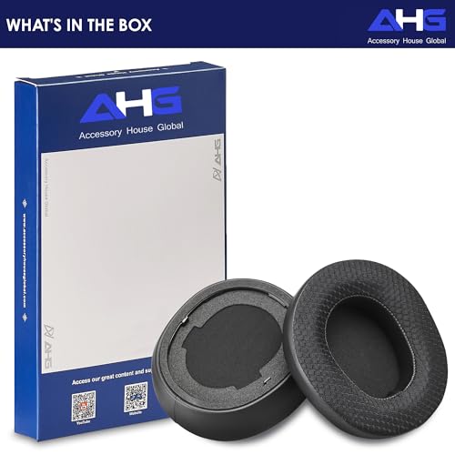 AHG Accessory House Global Arctis Nova Pro Wireless Cooling Gel Ear Pads Cushion. Compatible with SteelSeries arctis nova pro Wireless PlayStation/Xbox Editions. Extra Thick | Cooling Gel | DIY Fit