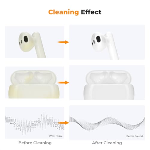 K&F CONCEPT 8-1 Cleaner Cleaning Tool Kit for Cleaning Bluetooth Earphones