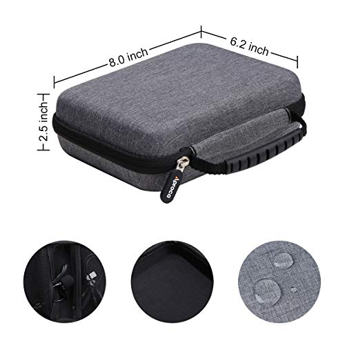 Aproca Case Compatible with Hotec/TONOR/Phenyx Pro UHF Wireless Headset Microphone, Storage Portable Bag for Accessories (Case Only)