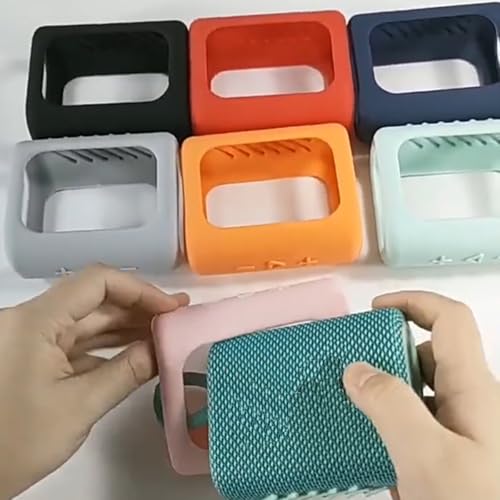 Silicone Case Compatible with JBL GO 3 Speakers, Mint Green - color: mint green