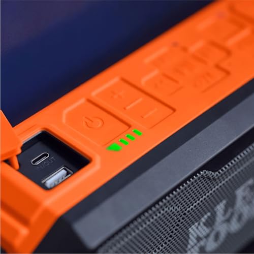 KLEIN TOOLS 69365MB MODbox Bluetooth Speaker, Portable Wireless Speaker with Magnetic Mounting, Premium Audio with Bass Boost, IP67 Dust and Waterproof Rated, USB-C Charging with Built-in Power Bank