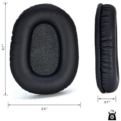 Defean Earpads for BlueParrott B450-XT B450XT S450-XT Headset | B450-XT Mod Kit Ear Pads + Mic Foam for BlueParrott B450-XT B450XT S450-XT Headset,Softer Leather Noise Cancelling Foam