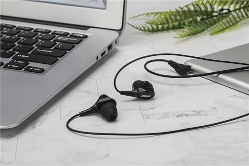 R100C Titanium Dynamic Driver Noise Isolating in-Ear Headphones Reference Series Earphones