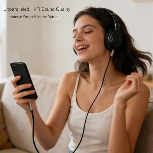 3.5mm AUX Cord 6.5ft, Stereo Audio Cable 3.5mm Male to Male Stereo Aux Cable Gold-Plated Right Angle Aux Cable Pure Copper Shell Clear Sound - size: 6.5ft/2M, style: 3.5mm Straight